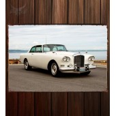 Металлическая табличка Bentley S3 Continental Coupe by Mulliner & Park Ward